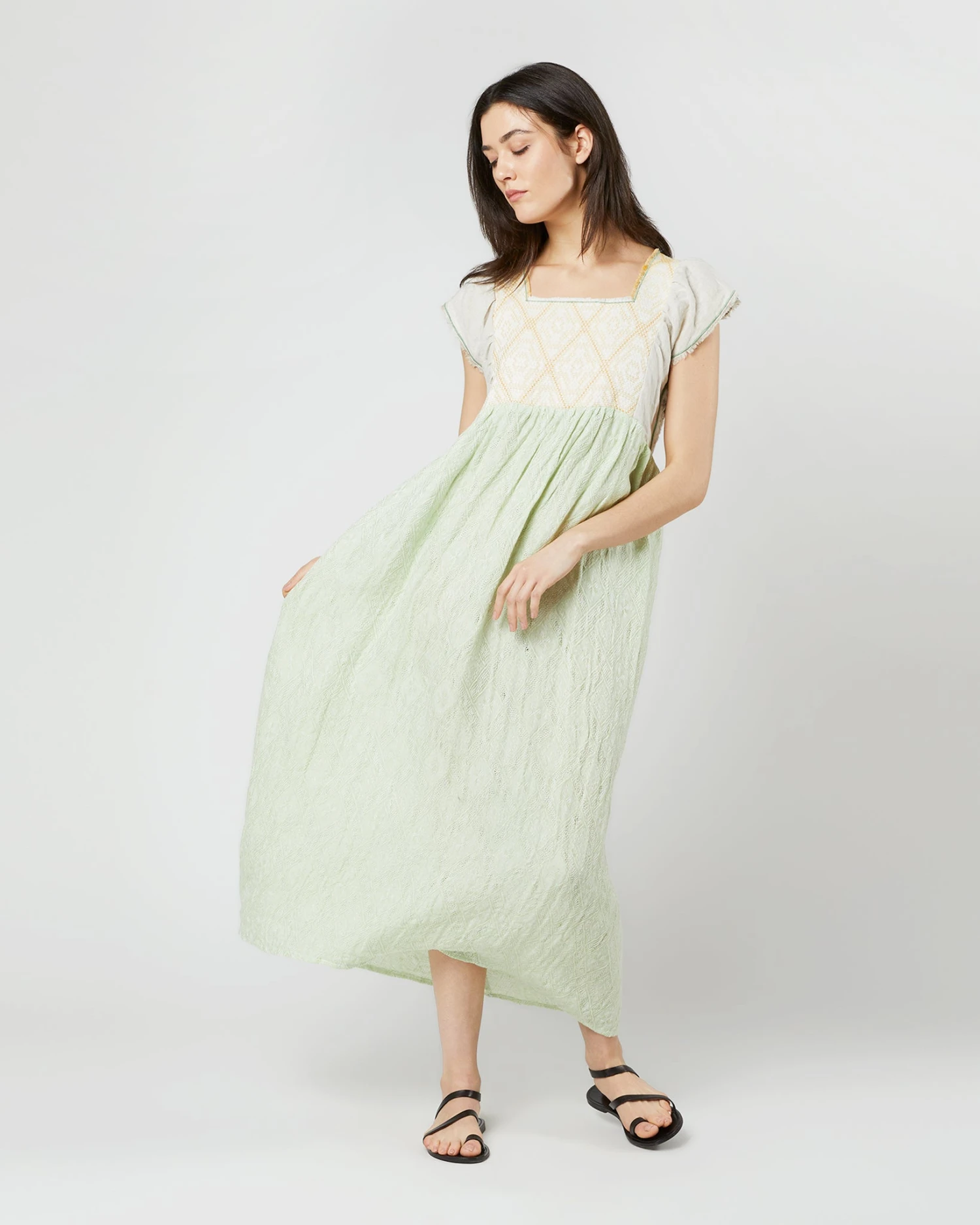 Jilly Dress In Green - Image 5