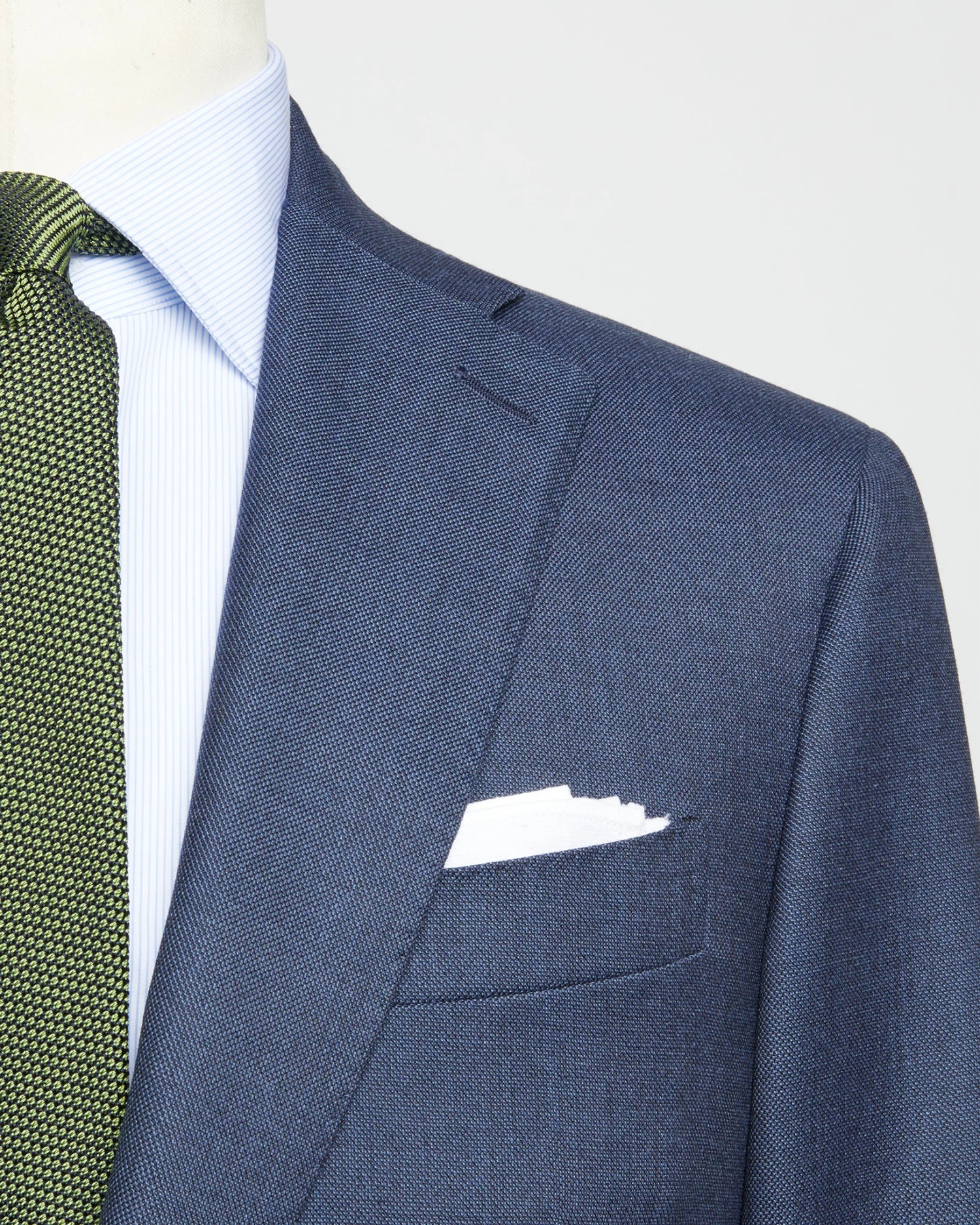 Kincaid No. 3 Suit In Blue Sharkskin - Image 2