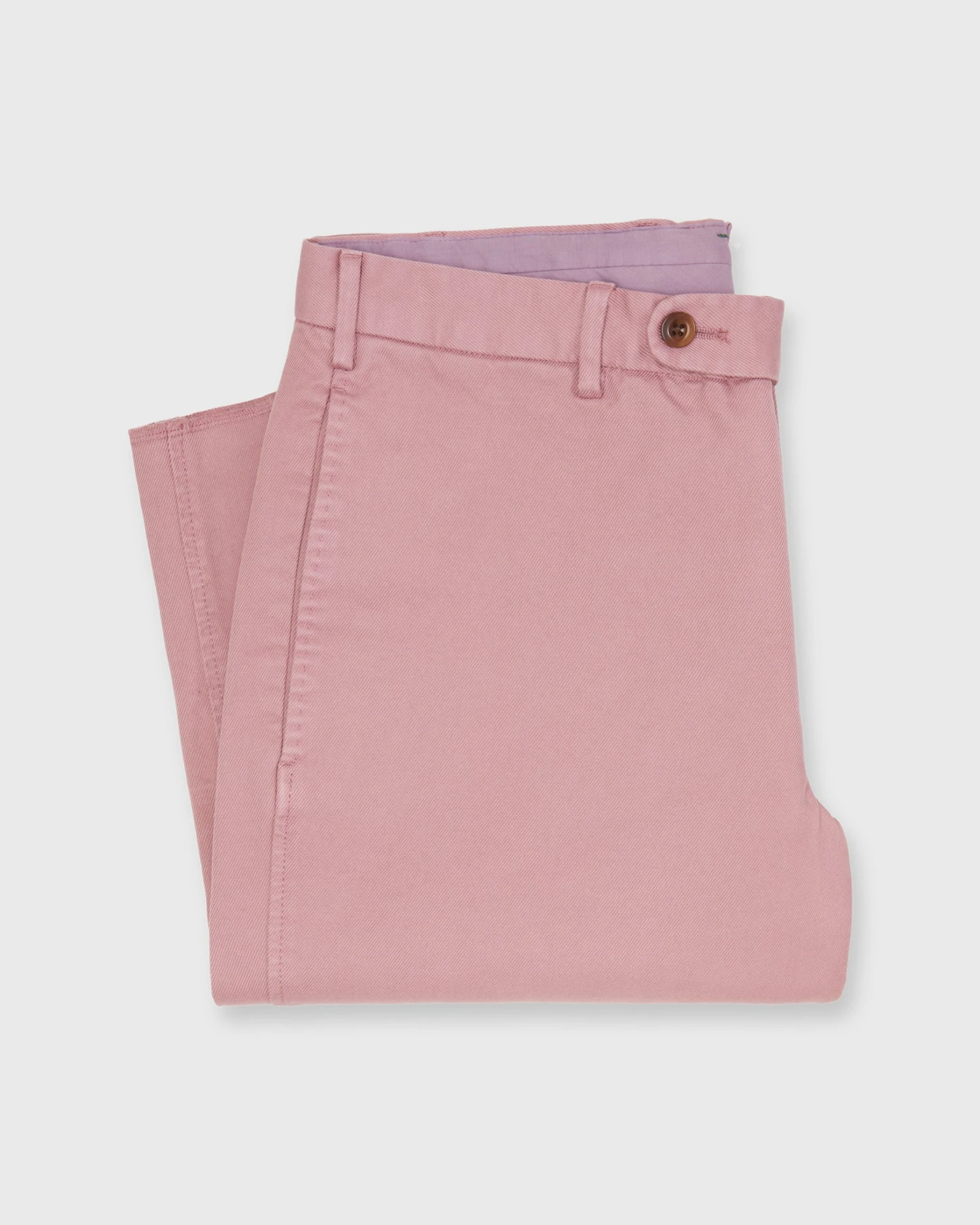 Garment-Dyed Sport Trouser In Orchid High Ridge Twill - Image 2