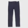 Garment-Dyed Field Pant In Navy Canvas