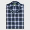 Button-Down Sport Shirt In Dress Gordon Tartan Poplin