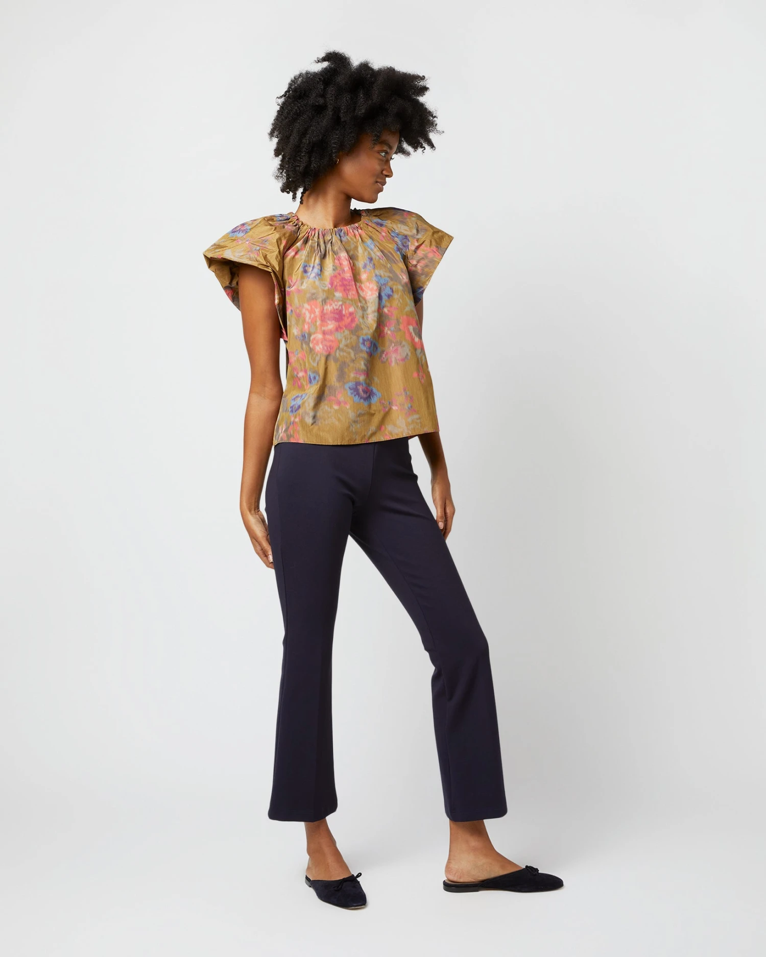 ULLA JOHNSON Flo Top In Bamboo Bam - Image 5