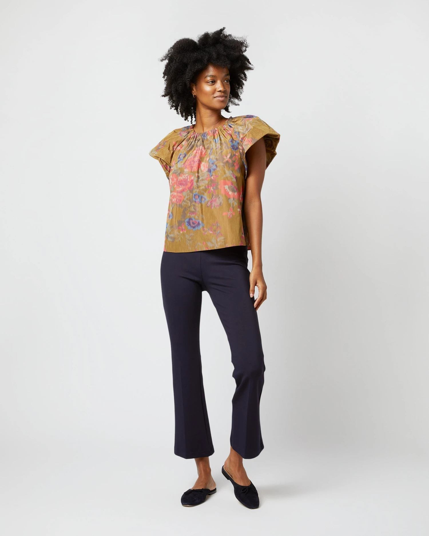 ULLA JOHNSON Flo Top In Bamboo Bam - Image 3