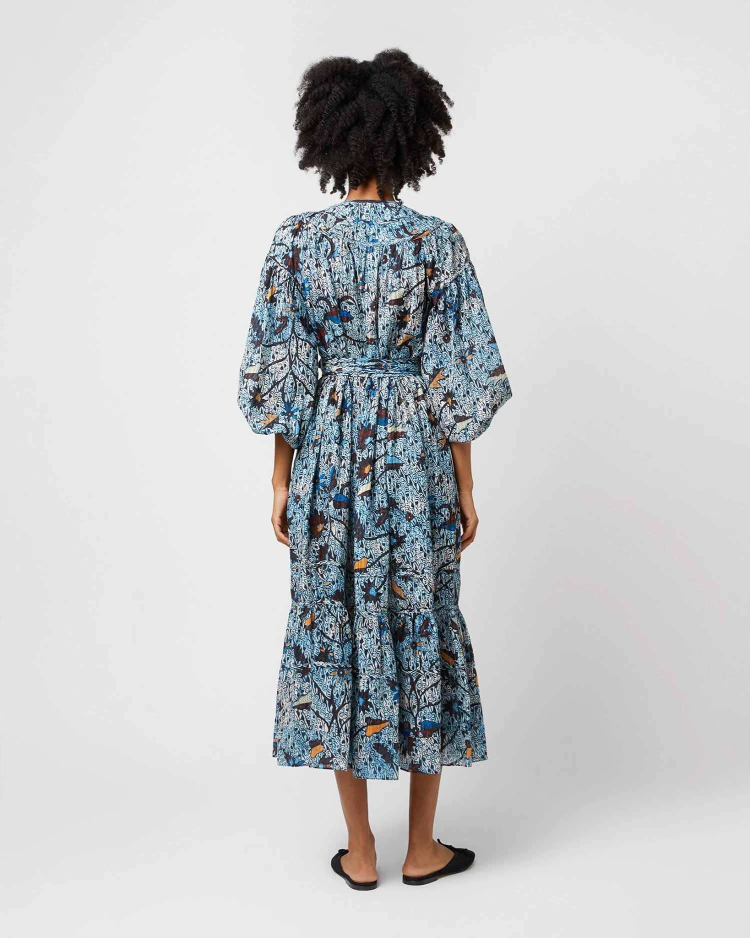 ULLA JOHNSON Iona Dress In Morning Glory - Image 10