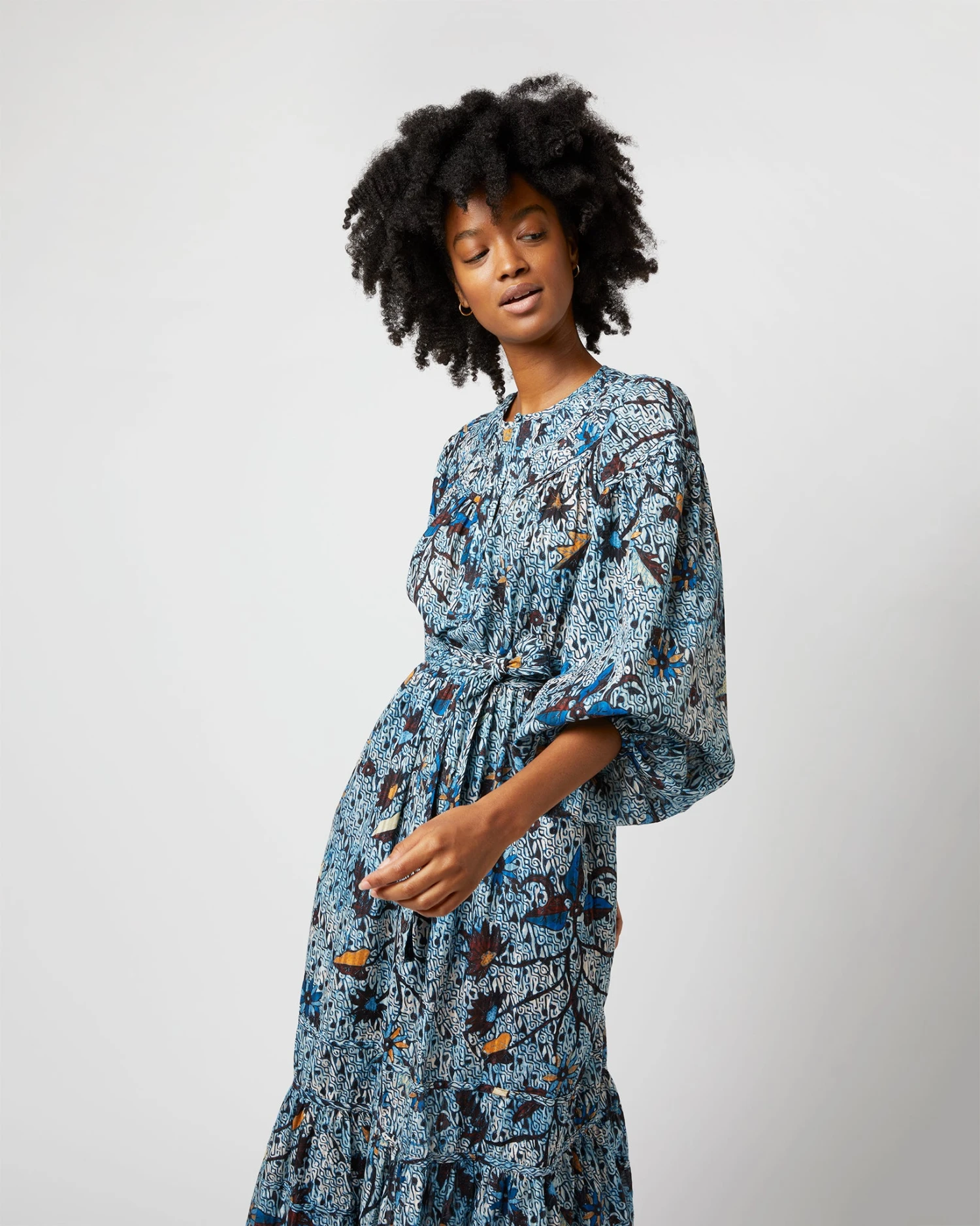 ULLA JOHNSON Iona Dress In Morning Glory - Image 7