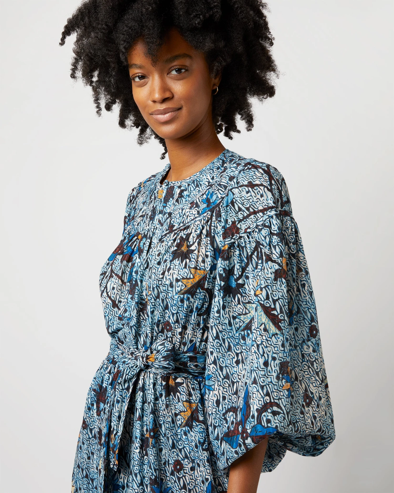 ULLA JOHNSON Iona Dress In Morning Glory - Image 2