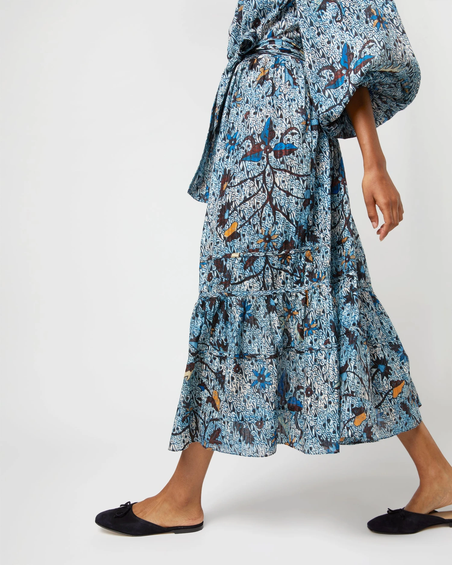 ULLA JOHNSON Iona Dress In Morning Glory - Image 8