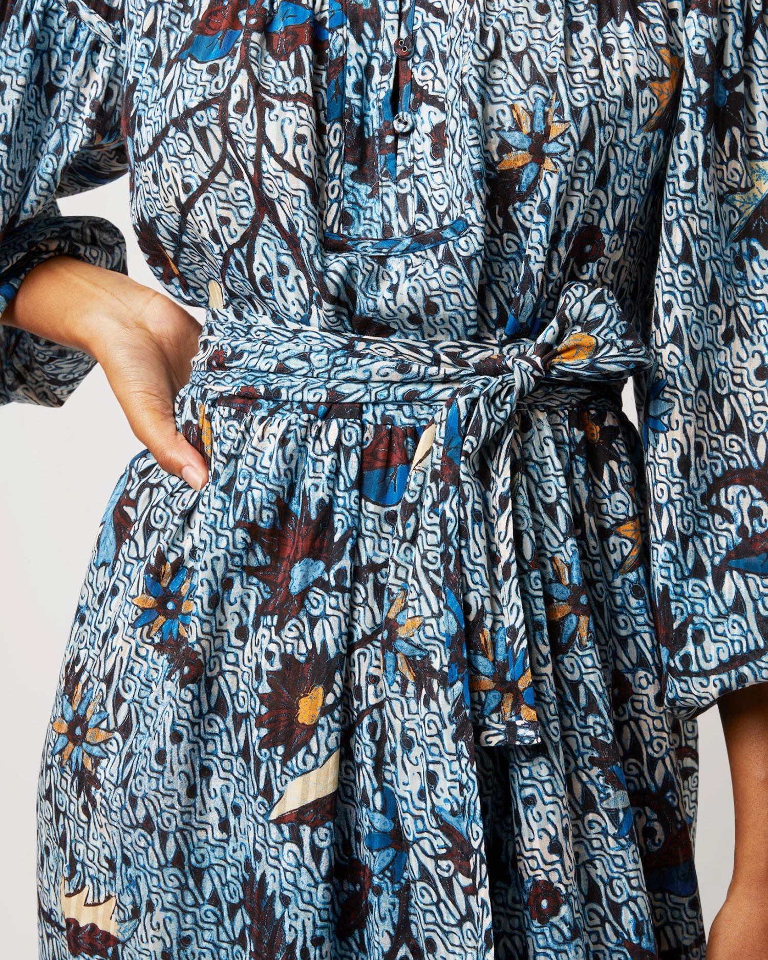 ULLA JOHNSON Iona Dress In Morning Glory - Image 9