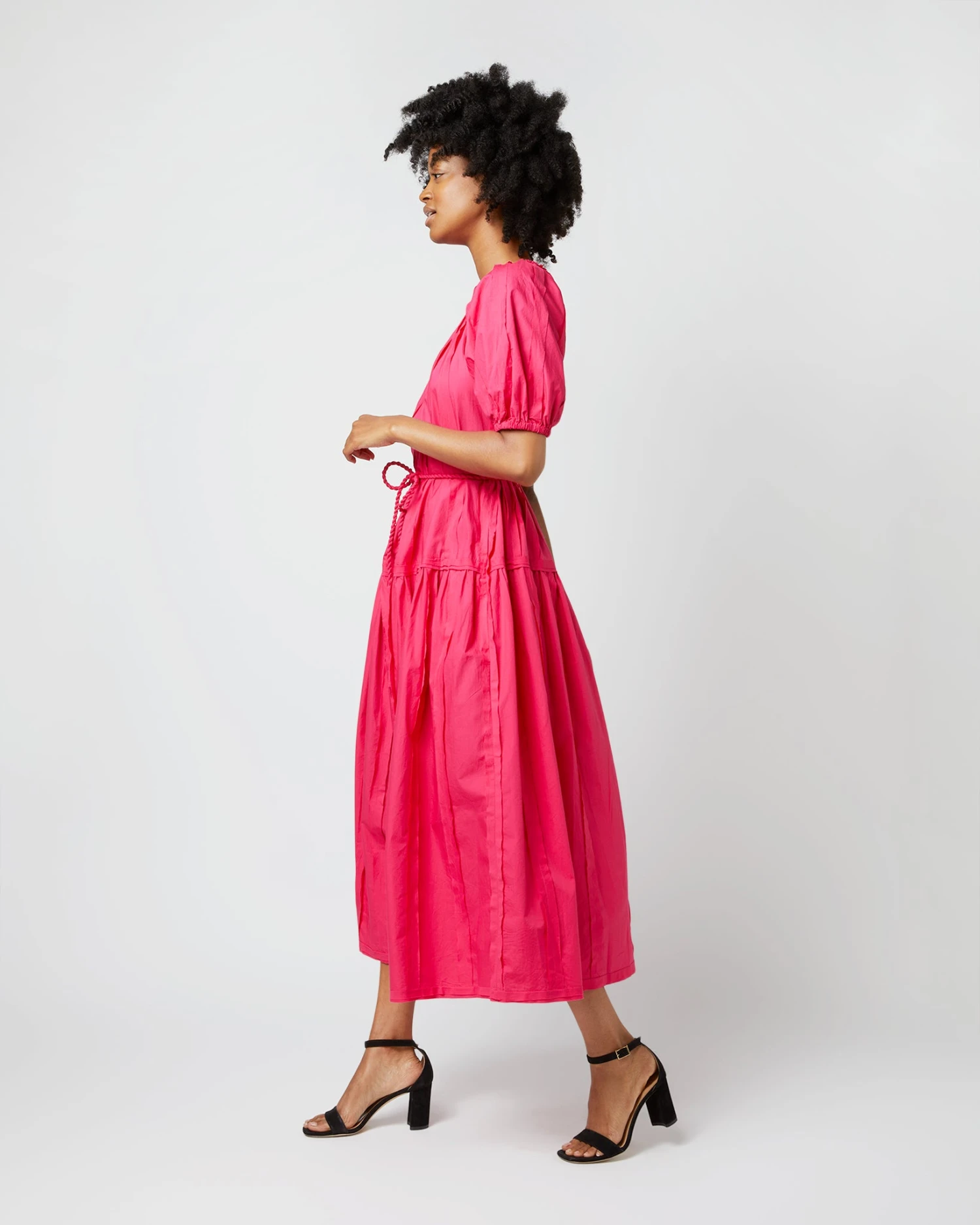 ULLA JOHNSON Issa Dress In Orchid - Image 3