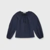 ULLA JOHNSON Juliette Blouse In Midnight