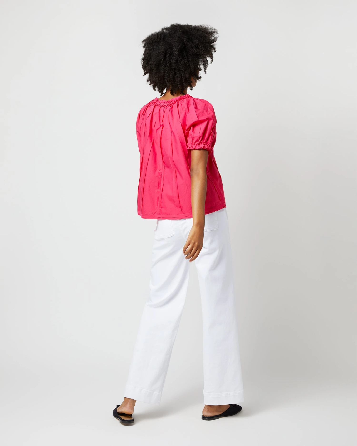 ULLA JOHNSON Lora Top In Orchid - Image 5