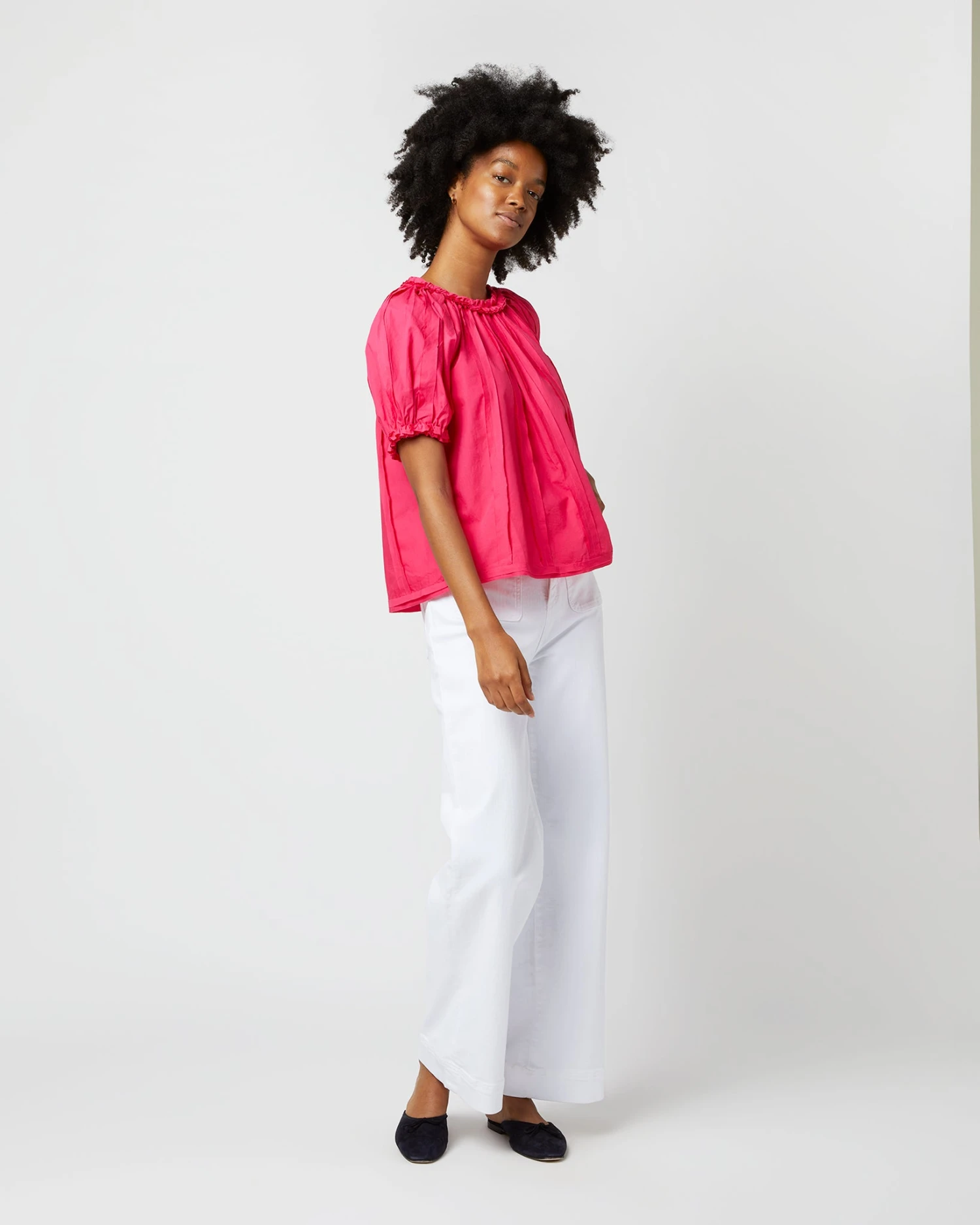 ULLA JOHNSON Lora Top In Orchid - Image 6