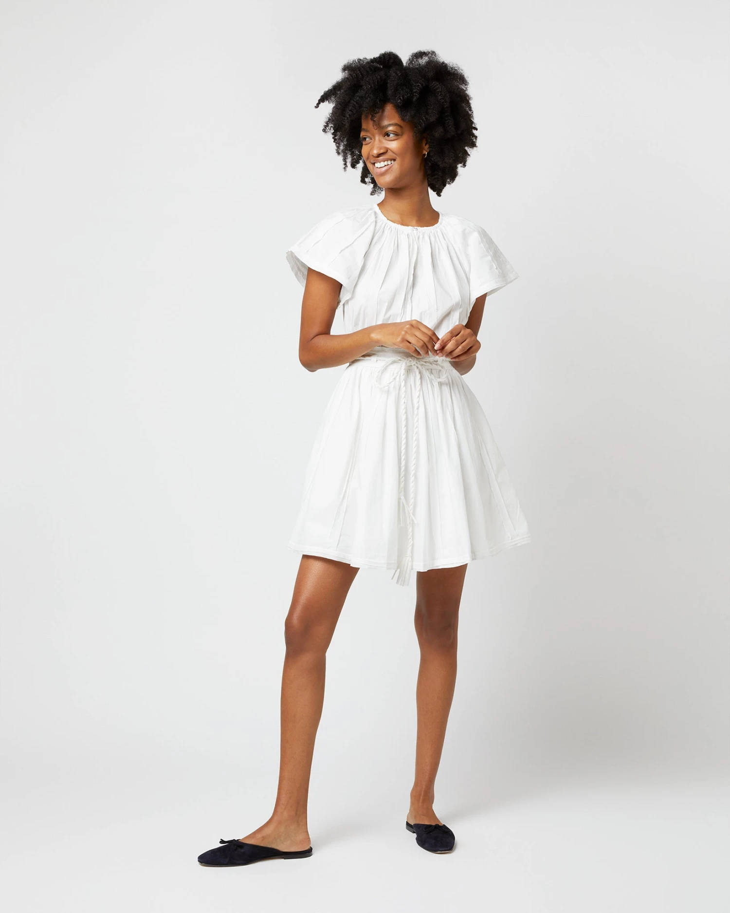 ULLA JOHNSON Jessa Dress In Pristine