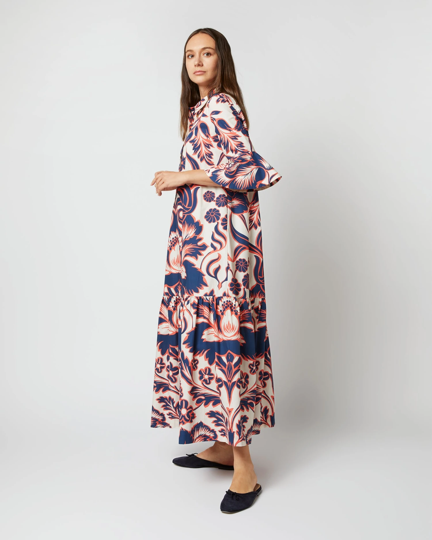 Artemis Dress In Va-Va Summer Popeline - Image 2