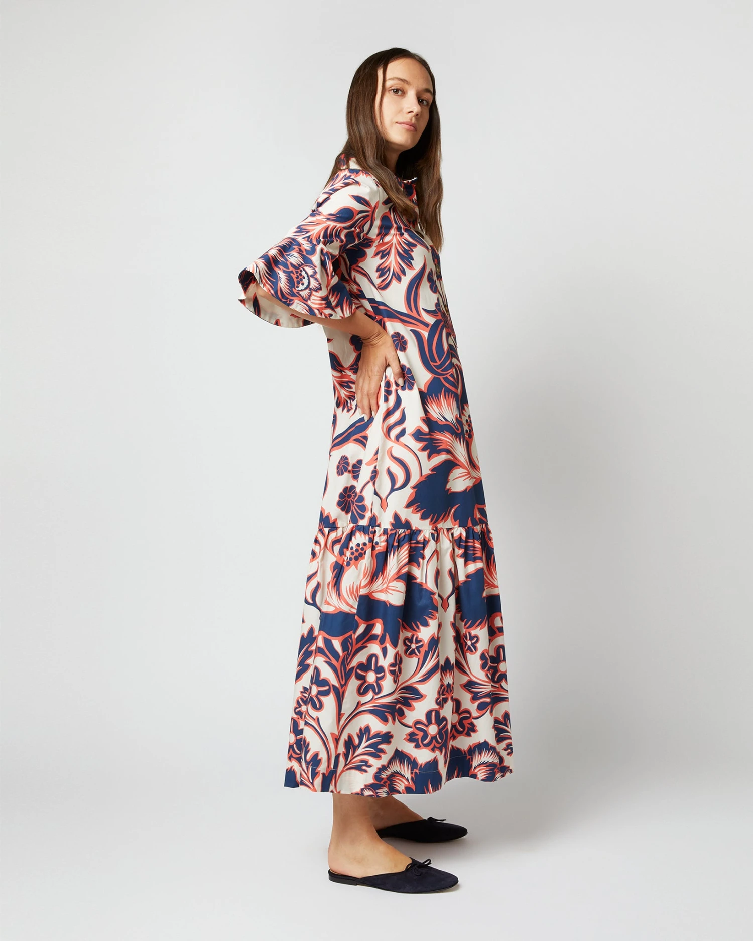 Artemis Dress In Va-Va Summer Popeline - Image 3