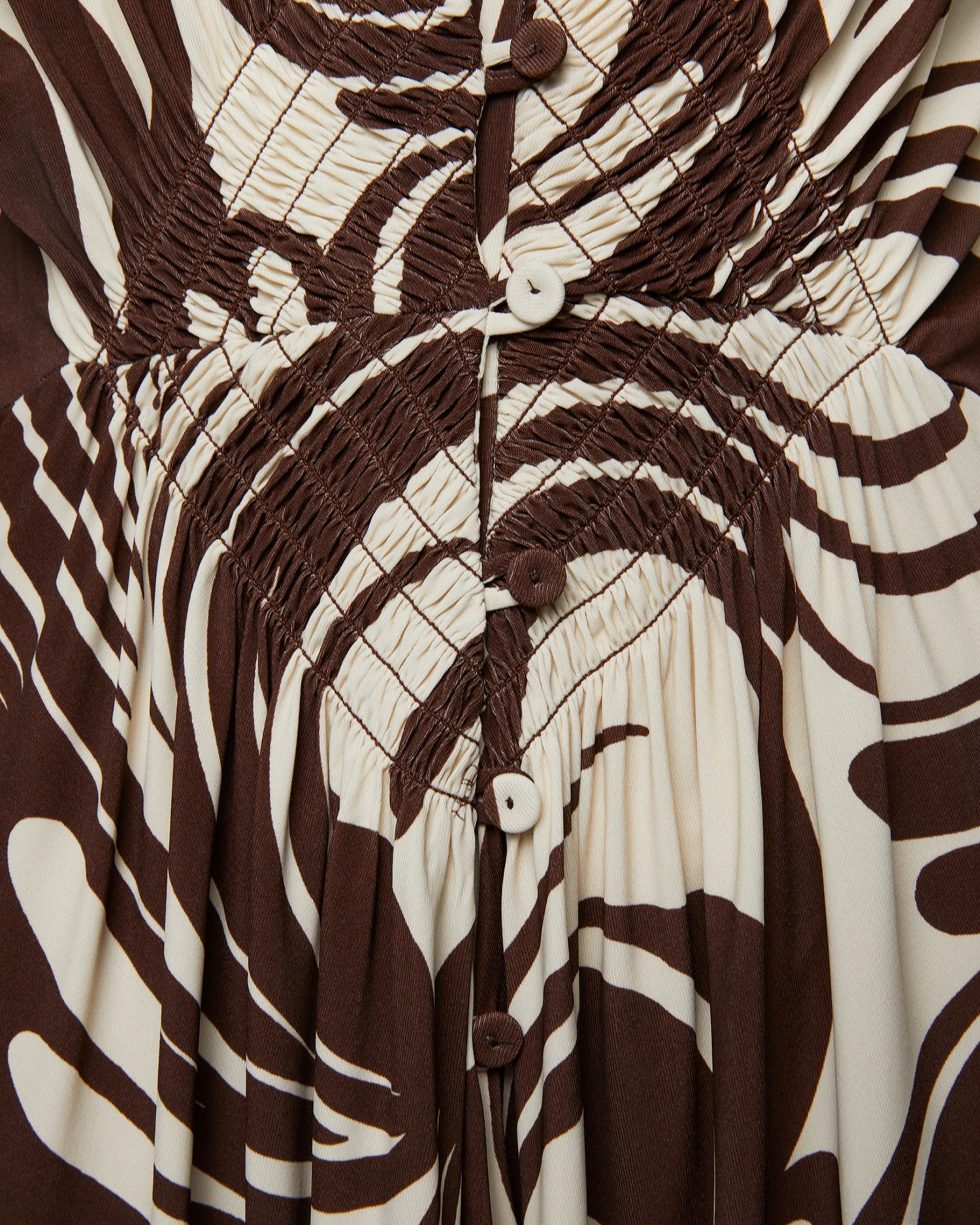 Camerino Dress In Watermarble Jersey - Image 8