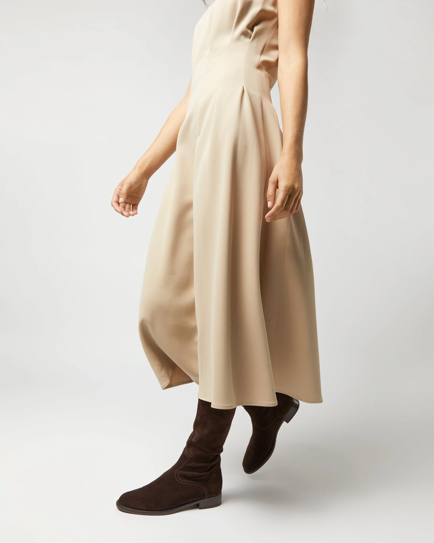 Joseph Delma Dress In Parchment - Image 7