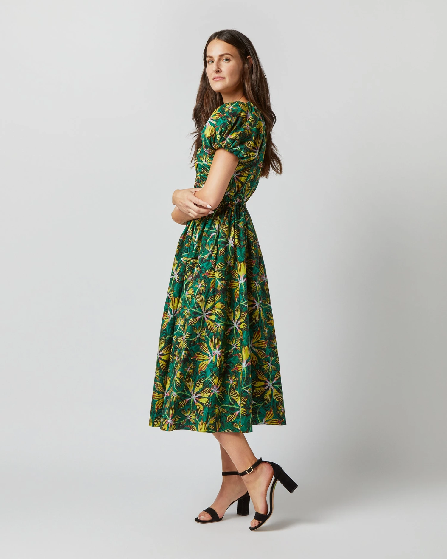 ULLA JOHNSON Cecile Dress In Tigerlily - Image 2