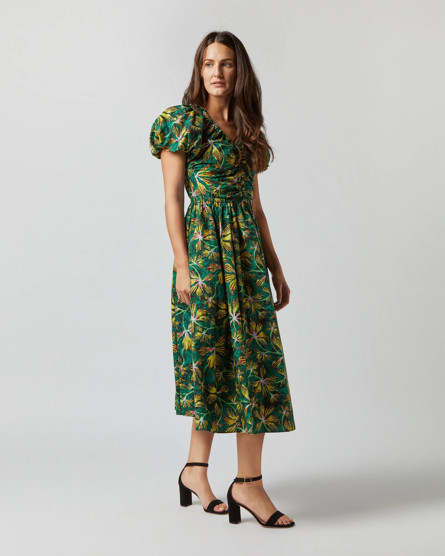 ULLA JOHNSON Cecile Dress In Tigerlily - Image 7