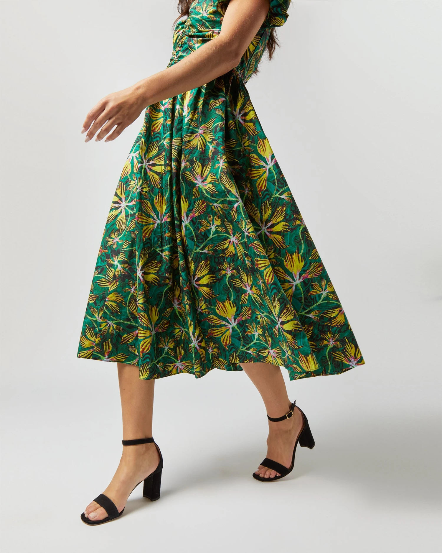 ULLA JOHNSON Cecile Dress In Tigerlily - Image 5