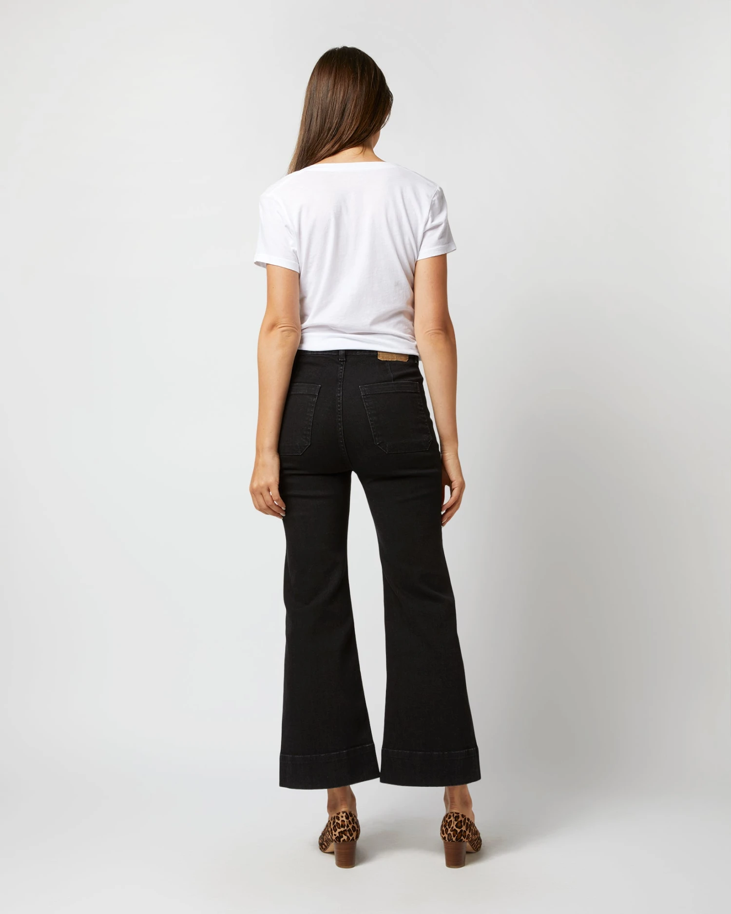 St Monica Cropped Jean In Black 2 Weeks - Image 6