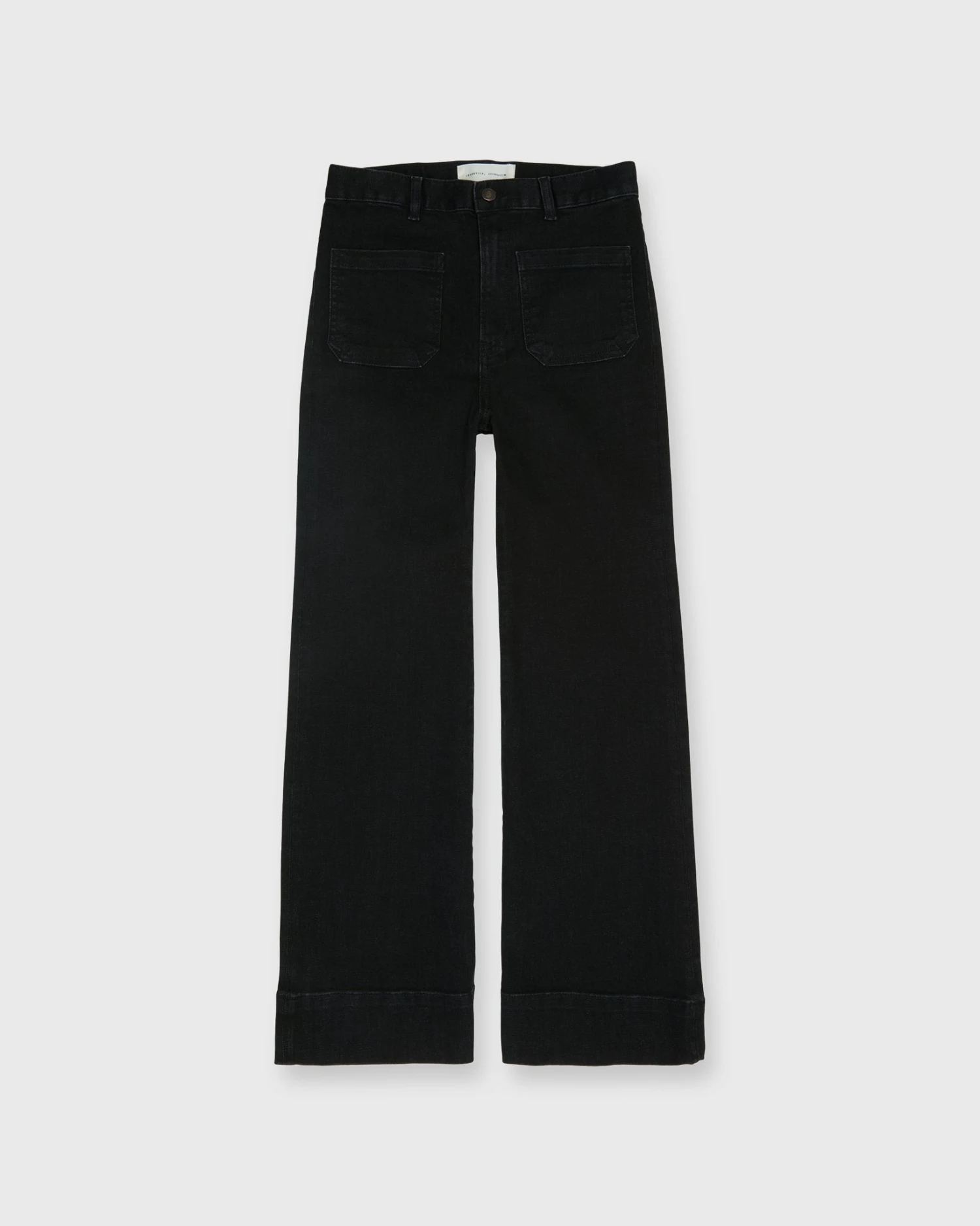 St Monica Cropped Jean In Black 2 Weeks