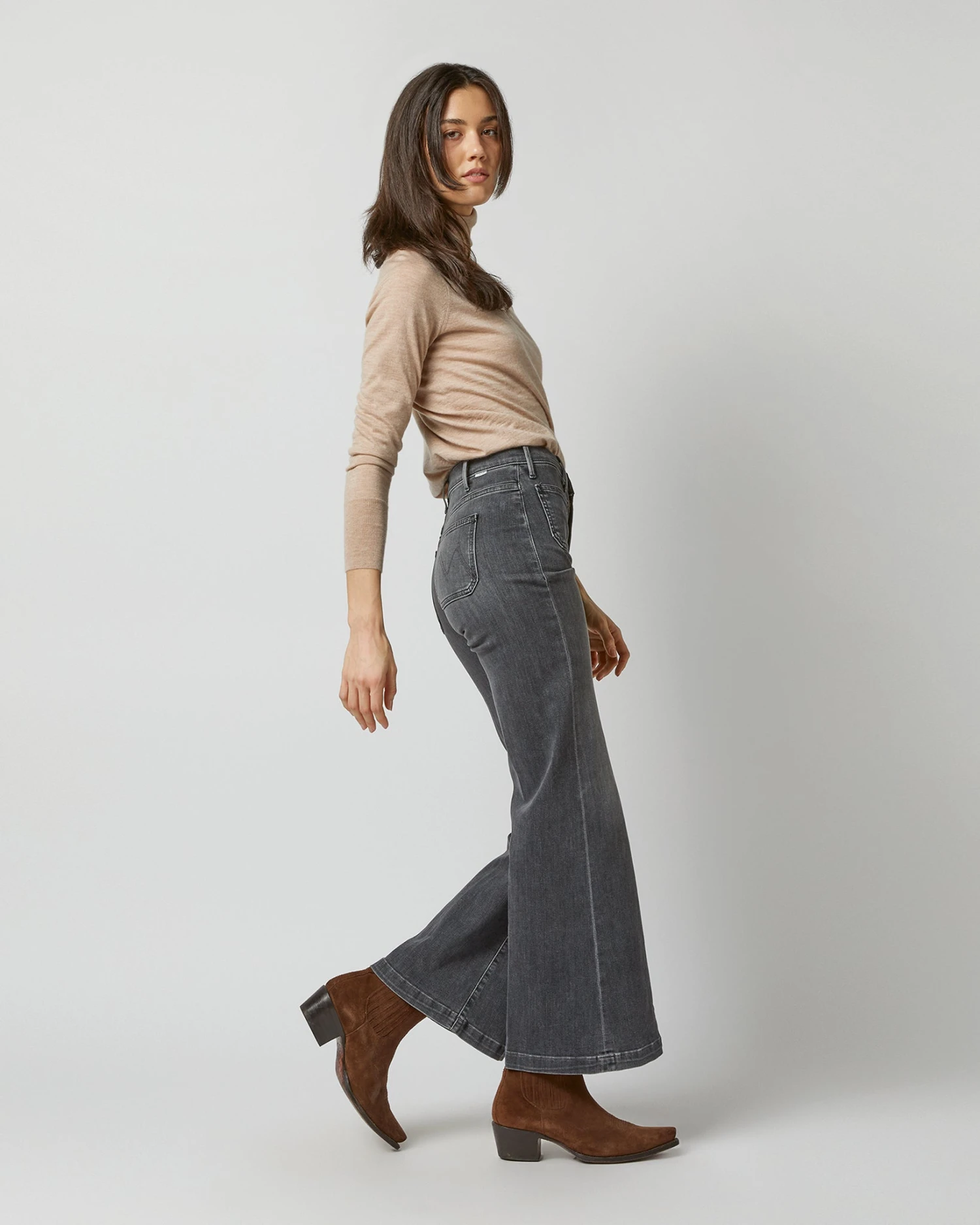 The Hustler Roller Patch Pocket Skimp Jean In Save Your Soul - Image 4