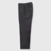 Dress Trouser In Charcoal Lightweight Twill